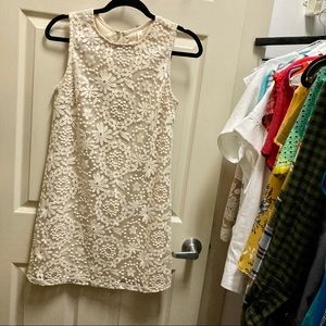 Lace Bridal Shift Dress